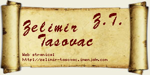 Želimir Tasovac vizit kartica